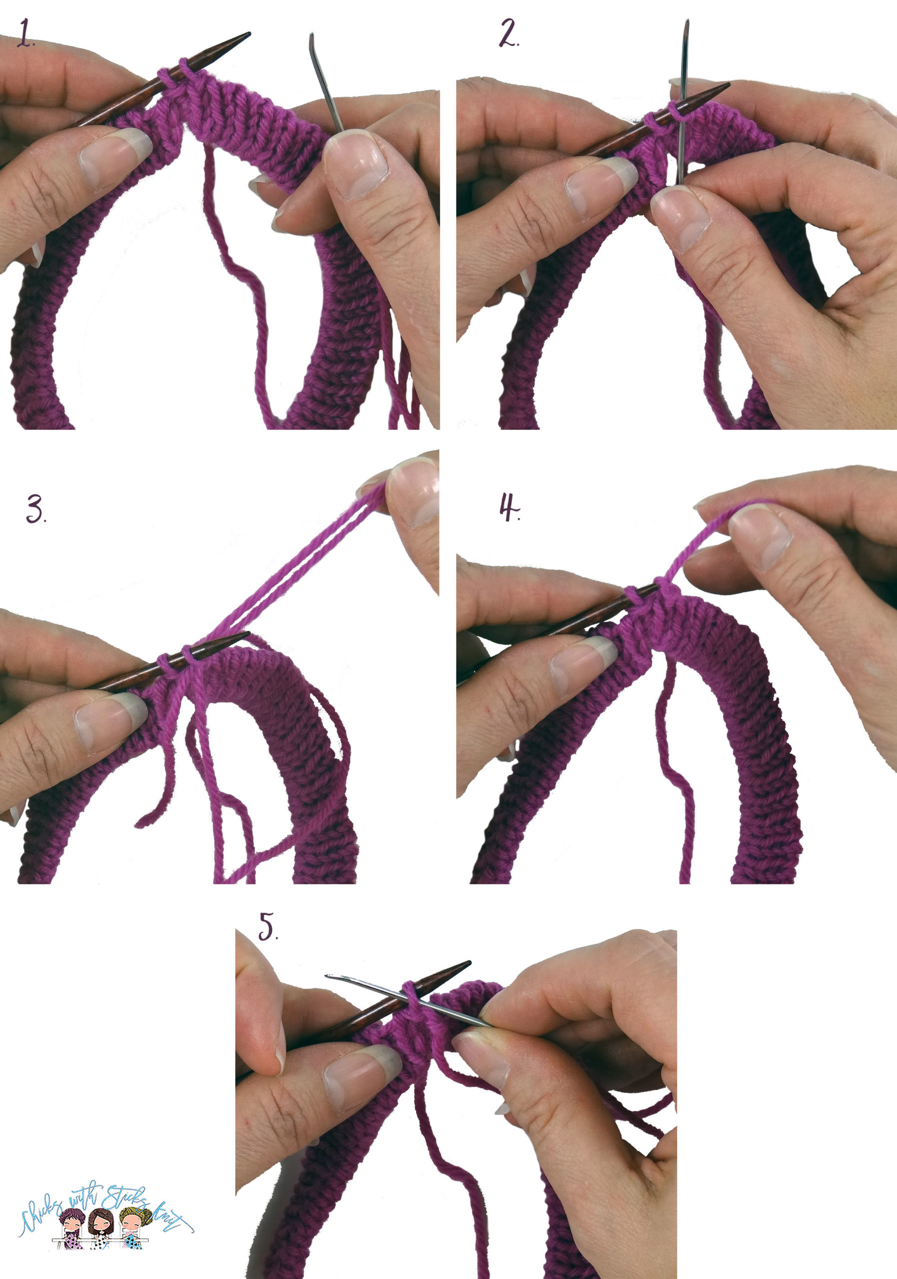 How to do a Tubular Bind Off for 1x1 Ribbing