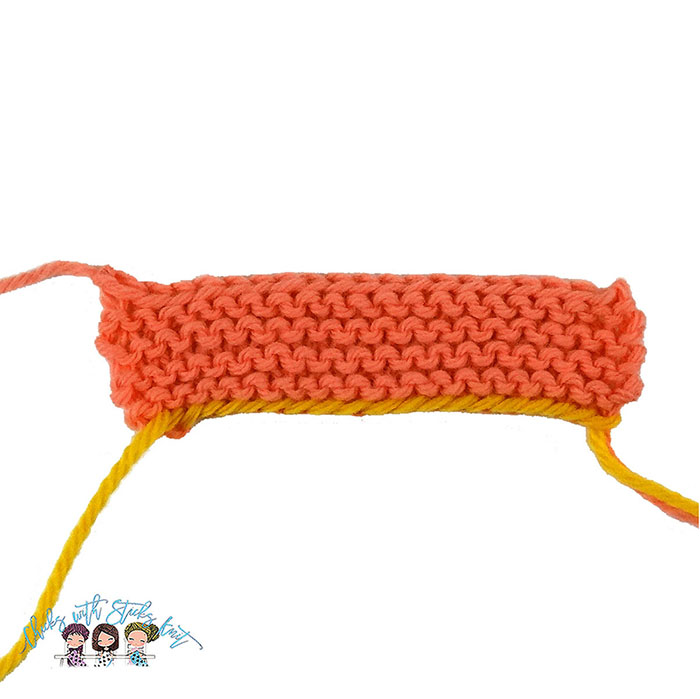 Cast On With a Knitting Needle and a Crochet Hook Tutorial 1